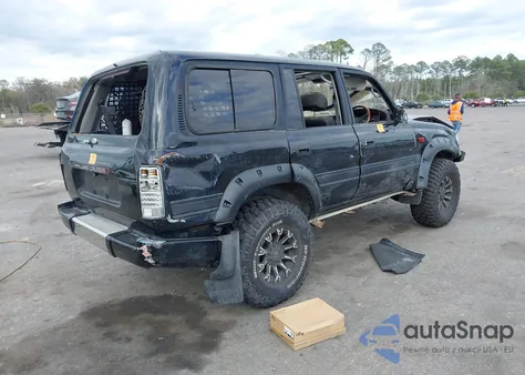 1995 Toyota Land Cruiser из США, поврежденный, VIN FZJ800117022